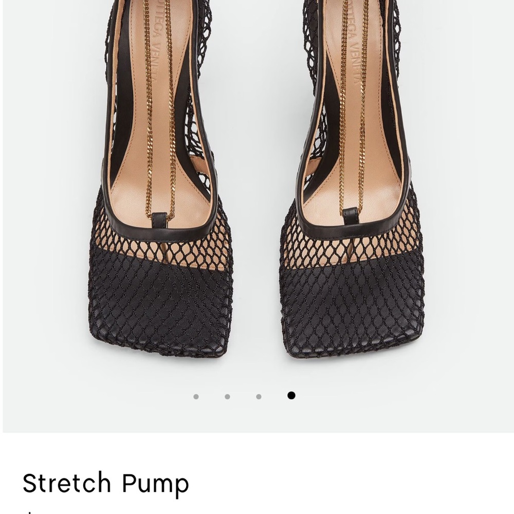 Bottega Veneta Black Heels with Pointed Toe and Stiletto Heel - Picture 3 of 4